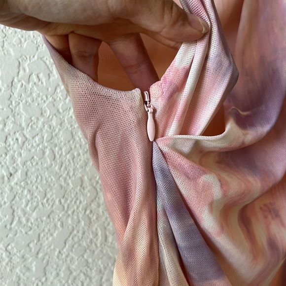 MISHA COLLECTIONS TILLIE MESH MIDI DRESS - Picture 7 of 14